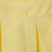 Κίτρινη βελούδινη φούστα για μωρό Benetton 213148 2