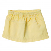 Κίτρινη βελούδινη φούστα για μωρό Benetton 213149 3