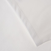 Κοντό κολάν με κεντητό λογότυπο μάρκας, λευκό Benetton 213296 3
