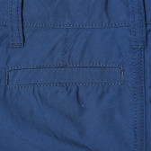 Βαμβακερό σορτς με διπλωμένα πόδια για ένα μωρό, μπλε Benetton 213993 3
