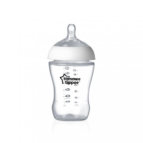 Μπουκάλι πολυπροπυλενίου Ultra, με πιπίλα 1 σταγόνας για μωρό 0+ μηνών, 260 ml.  Tommee Tippee 214204 