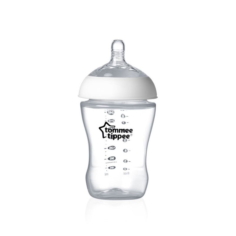 Μπουκάλι πολυπροπυλενίου Ultra, με πιπίλα 1 σταγόνας για μωρό 0+ μηνών, 260 ml.   214204