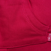 Ροζ παντελόνι για κορίτσι, με τσέπη καγκουρό  Chicco 214236 5