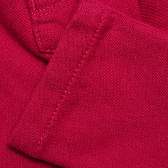 Ροζ παντελόνι για κορίτσι, με τσέπη καγκουρό  Chicco 214237 6