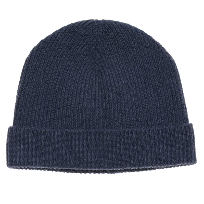 Χειμερινό καπέλο σε σκούρο μπλε χρώμα  214366