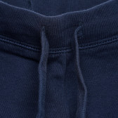 Γκρι βαμβακερό παντελόνι με λογότυπο μάρκας Benetton 214496 2