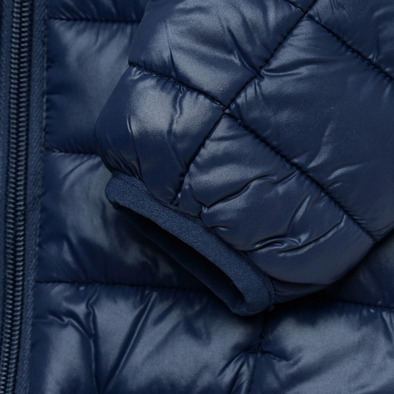Χειμερινό μπουφάν για κοριτσάκια, σκούρο μπλε Benetton 214644 3