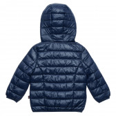 Χειμερινό μπουφάν για κοριτσάκια, σκούρο μπλε Benetton 214645 4