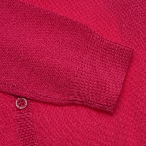 Γιλέκο με το λογότυπο της μάρκας, ροζ Benetton 214725 3