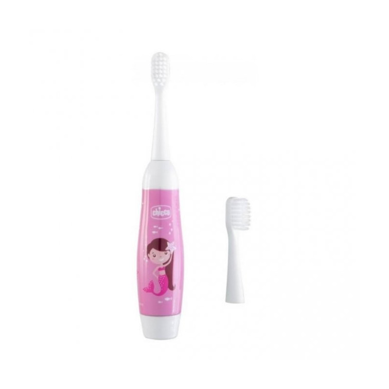 Ηλεκτρική οδοντόβουρτσα για βρεφικά δόντια, 3+ ετών, ροζ  214951