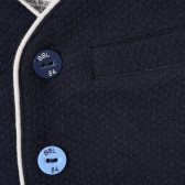 Βρεφικό γιλέκο με πολύχρωμα κουμπιά, σκούρο μπλε Boboli 215619 2