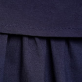 Βαμβακερό φόρεμα με τύπωμα με εικόνες σε μπλε χρώμα Benetton 215894 3