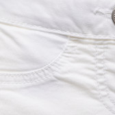 Εφαρμοστό παντελόνι, λευκό Benetton 216032 2