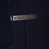 Βαμβακερό μπολερό για ένα κορίτσι, σκούρο μπλε Boboli 216147 6