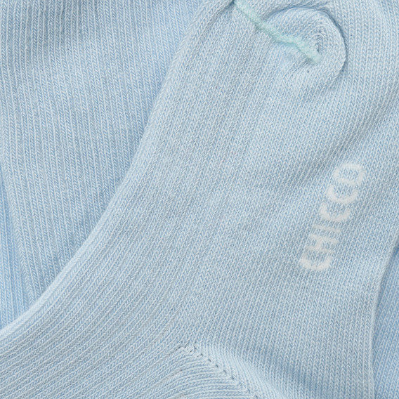 Κάλτσες μωρού - γαλάζιες unisex Chicco 216260 2