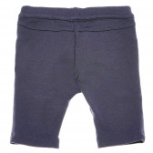 Παντελόνι μωρού με ραμμένες οπές και σκούρο μπλε κέντημα Chicco 216262 2