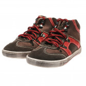 Δερμάτινα παπούτσια για αγόρια με κόκκινα κορδόνια Chicco 216333 