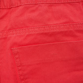 Κόκκινο βαμβακερό παντελόνι για κορίτσια Tape a l'oeil 216445 3