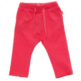 Βαμβακερά παντελόνια μωρού Boboli, ροζ Boboli 216499 