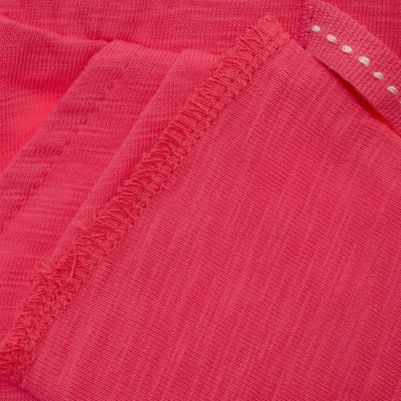 Βαμβακερά παντελόνια μωρού Boboli, ροζ Boboli 216501 3