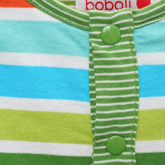 Βρεφικό Μπουφάν Boboli με πολύχρωμες ρίγες Boboli 216526 2