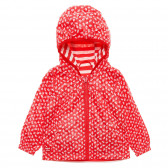 Κοριτσίστικο jacket 2 όψεων με κουκούλα, κόκκινο Boboli 216600 2