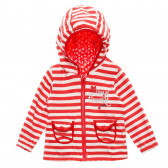 Κοριτσίστικο jacket 2 όψεων με κουκούλα, κόκκινο Boboli 216604 6