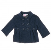 Παλτό με γιακά για Κορίτσια, σκούρο μπλε Chicco 216781 
