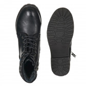 Μπότες με κορδόνια και φερμουάρ για κορίτσια, μαύρο XTI 216810 7