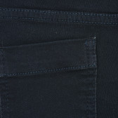 Παντελόνι με πέντε τσέπες για κορίτσια. μπλε Boboli 216825 5