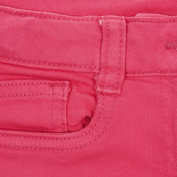 Παντελόνι με πέντε τσέπες για κορίτσια, κόκκινο Boboli 216828 3