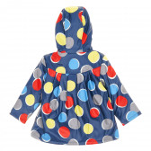 Μπουφάν με κουκούλα και πολύχρωμες κουκκίδες για το μωρό Boboli 216847 9