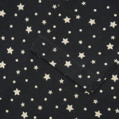 Γκρι, βαμβακερή μπλούζα με αστέρια, για κοριτσάκι Benetton 216974 3