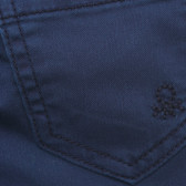 Παντελόνι, σε μπλε χρώμα Benetton 216990 3