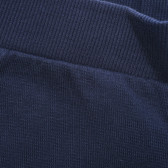 Βαμβακερό παντελόνι για ένα μωρό, σε σκούρο μπλε χρώμα Benetton 217324 2