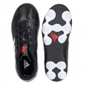 Μαύρα παπούτσια ποδοσφαίρου για ένα αγόρι Adidas 217906 3
