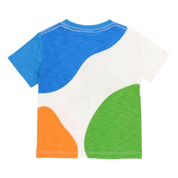 Βαμβακερό μπλουζάκι με στάμπα Stay Cool πολύχρωμο Boboli 219085 2