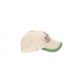 Καπέλο με γείσο και διακόσμηση, μπεζ Boboli 219087 
