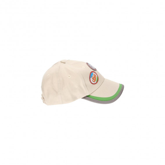Καπέλο με γείσο και διακόσμηση, μπεζ Boboli 219087 