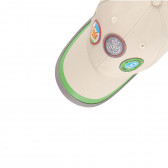 Καπέλο με γείσο και διακόσμηση, μπεζ Boboli 219088 2