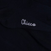 Καλσόν για ένα κορίτσι σε σκούρο μπλε χρώμα Chicco 219379 2