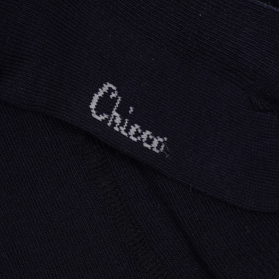 Καλσόν για ένα κορίτσι, σε σκούρο μπλε χρώμα Chicco 219388 2