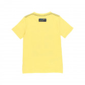 Βαμβακερό μπλουζάκι με άγκυρα, κίτρινο Boboli 219447 2
