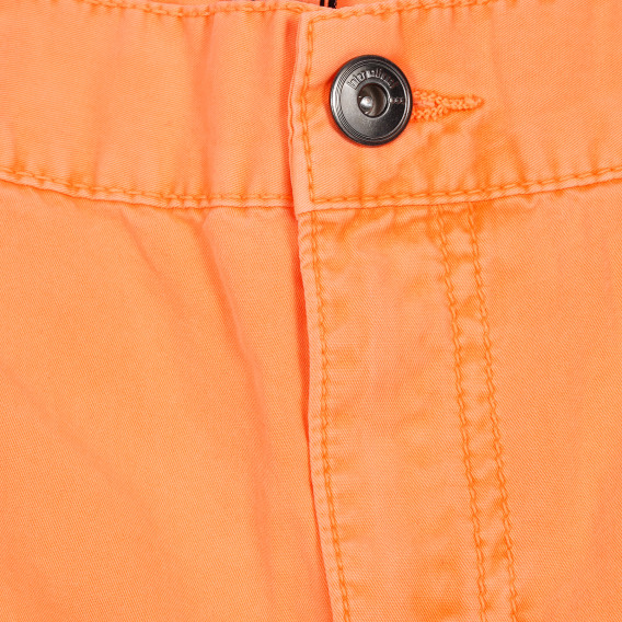 Πορτοκαλί βαμβακερό παντελόνι για κορίτσι Tape a l'oeil 219495 2