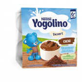 Yogolino Επιδόρπιο Γάλακτος Σοκολάτα - Nestle, 6+ μηνών, 4 x 100 γρ. Nestle 219909 