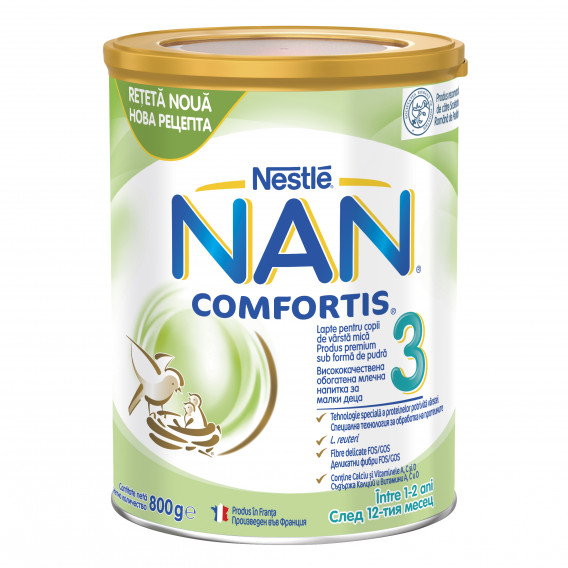 Εμπλουτισμένο ρόφημα γάλακτος NAN Comfortis, 1+ ετών, κουτί 800 γρ Nestle 219916 