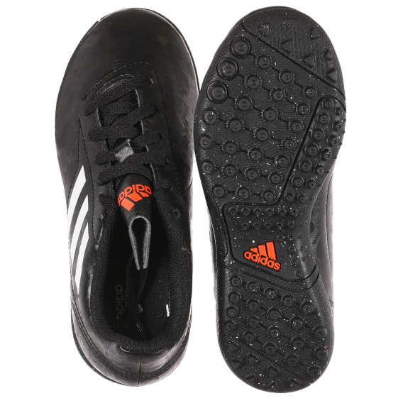 Παπούτσια ποδοσφαίρου σε μαύρο χρώμα για ένα αγόρι Adidas 220171 3