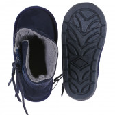Βρεφικές μπότες για κορίτσια, σε μπλε χρώμα Chicco 220213 3
