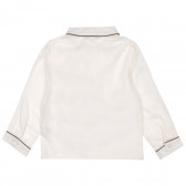 Βρεφικό πουκάμισο σε λευκό χρώμα Neck & Neck 220223 4