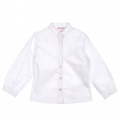 Βρεφικό πουκάμισο για κορίτσια - λευκό Neck & Neck 220444 
